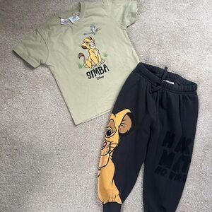 Zara Disney Simba Kids Set